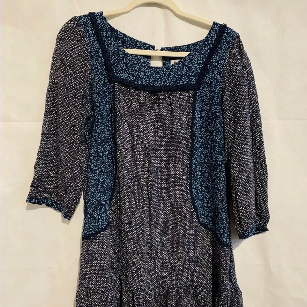 Anthropologie Holding Horses Paix Tunic Blue Sz 10